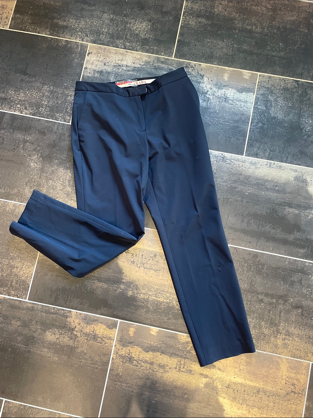 Prada  Women's black Straight-Leg Dress Pants